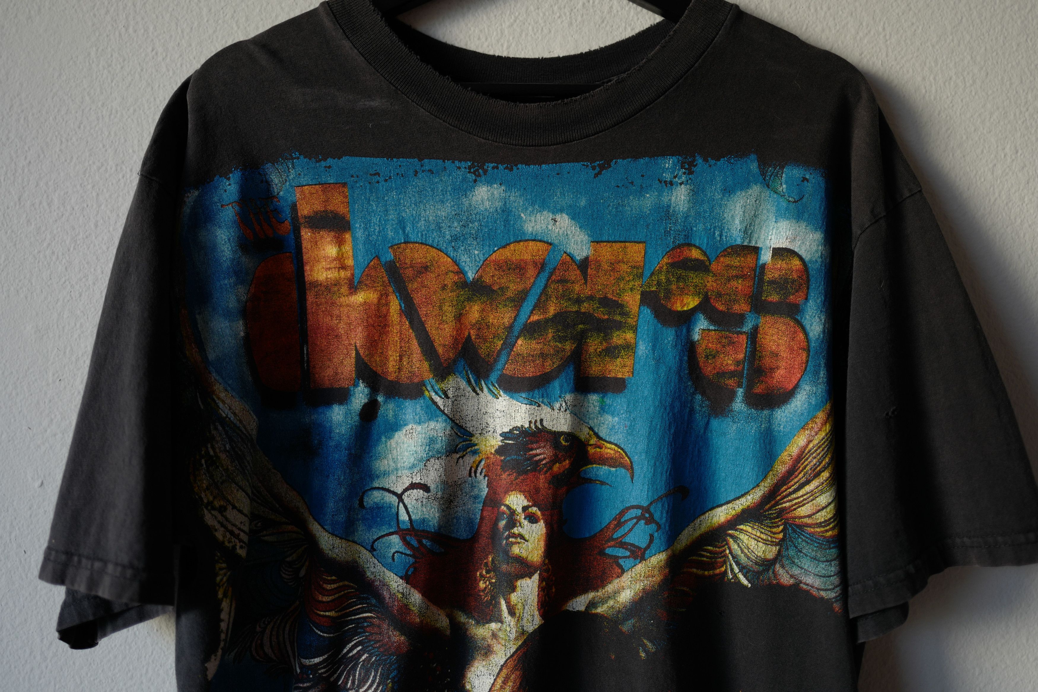 Vintage Vintage 90s The Doors - Light My Fire Tee Size US XL / EU 56 / 4 - 2 Thumbnail