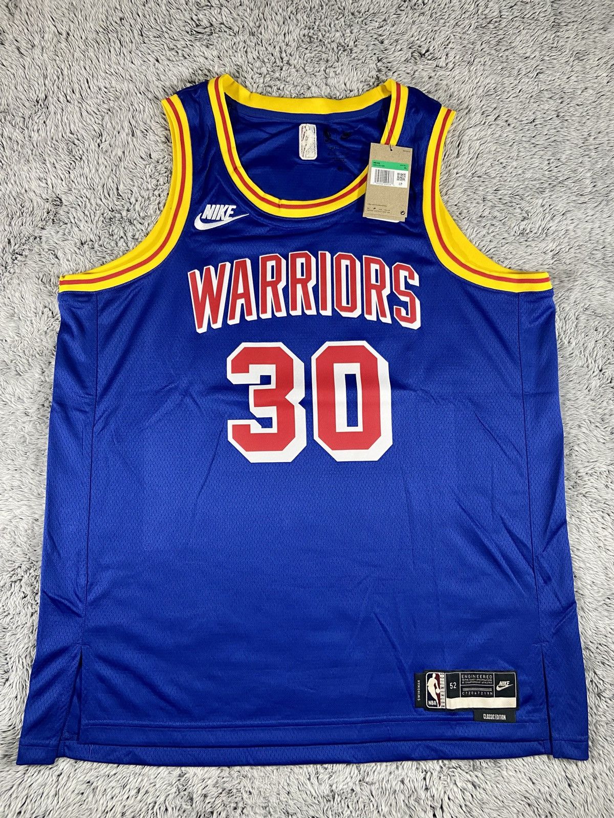 Nike Warriors - Curry 21-22 Classic Edition Swingman Jersey DB4119-495 Size  S