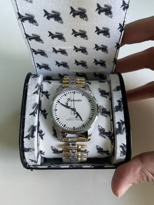 Fishscale fully automatic watch hot sale
