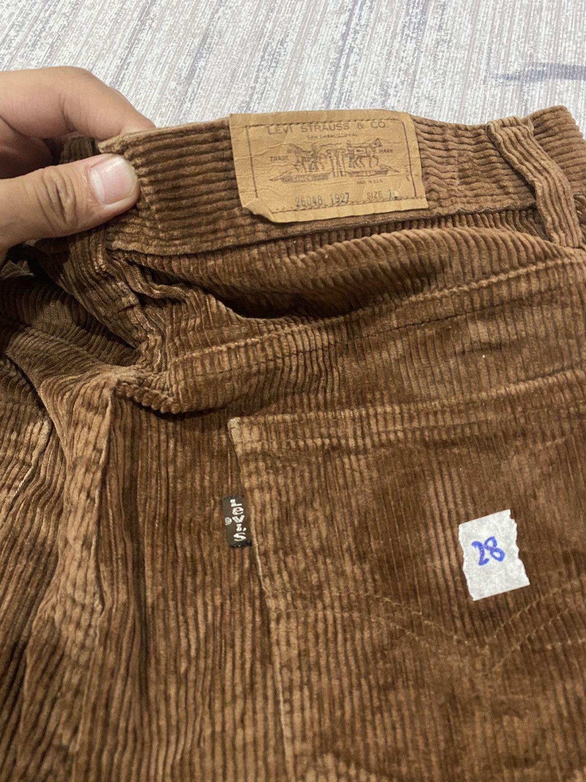 Levi's Vintage levis corduroy pant Size US 28 / EU 44 - 1 Thumbnail