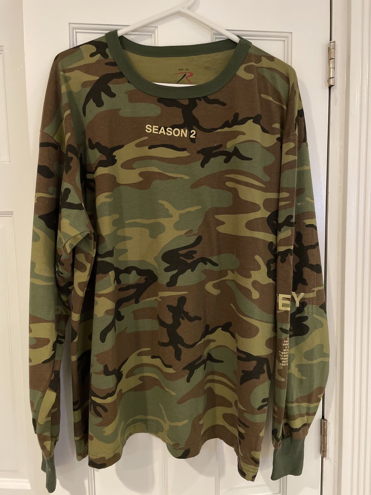 2024 Yeezy season 2 tshirt