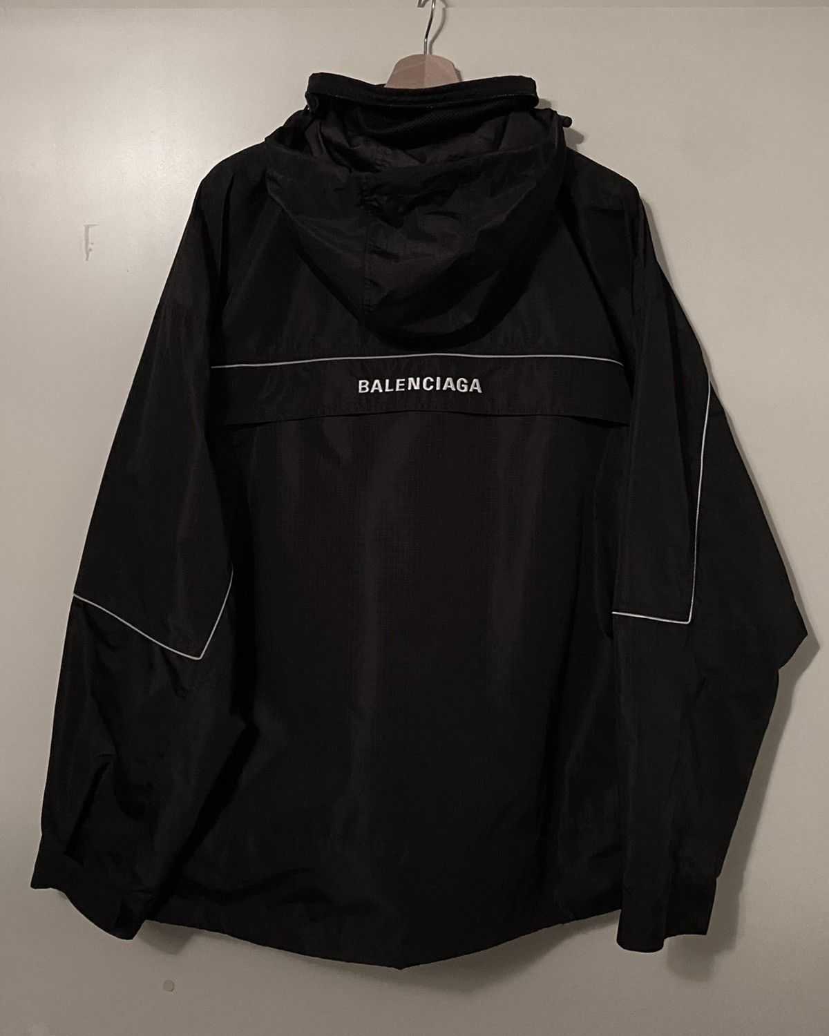 Balenciaga Balenciaga 80s Ripstop Logo Windbreaker Size US M / EU 48-50 / 2 - 3 Thumbnail