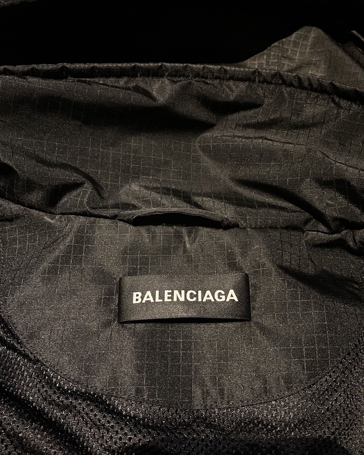 Balenciaga Balenciaga 80s Ripstop Logo Windbreaker Size US M / EU 48-50 / 2 - 13 Thumbnail