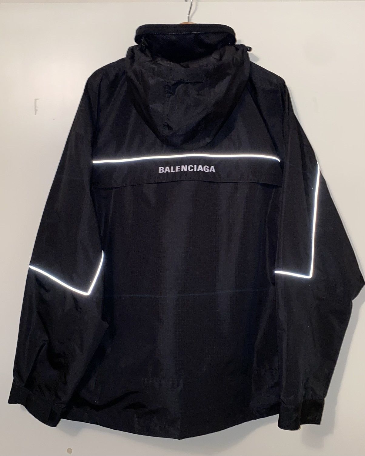 Balenciaga Balenciaga 80s Ripstop Logo Windbreaker Size US M / EU 48-50 / 2 - 4 Thumbnail