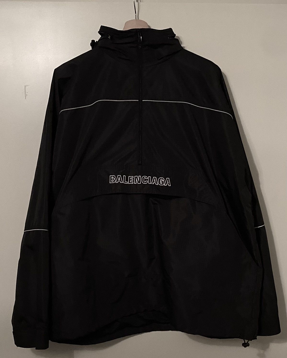 Balenciaga Balenciaga 80s Ripstop Logo Windbreaker Size US M / EU 48-50 / 2 - 1 Thumbnail