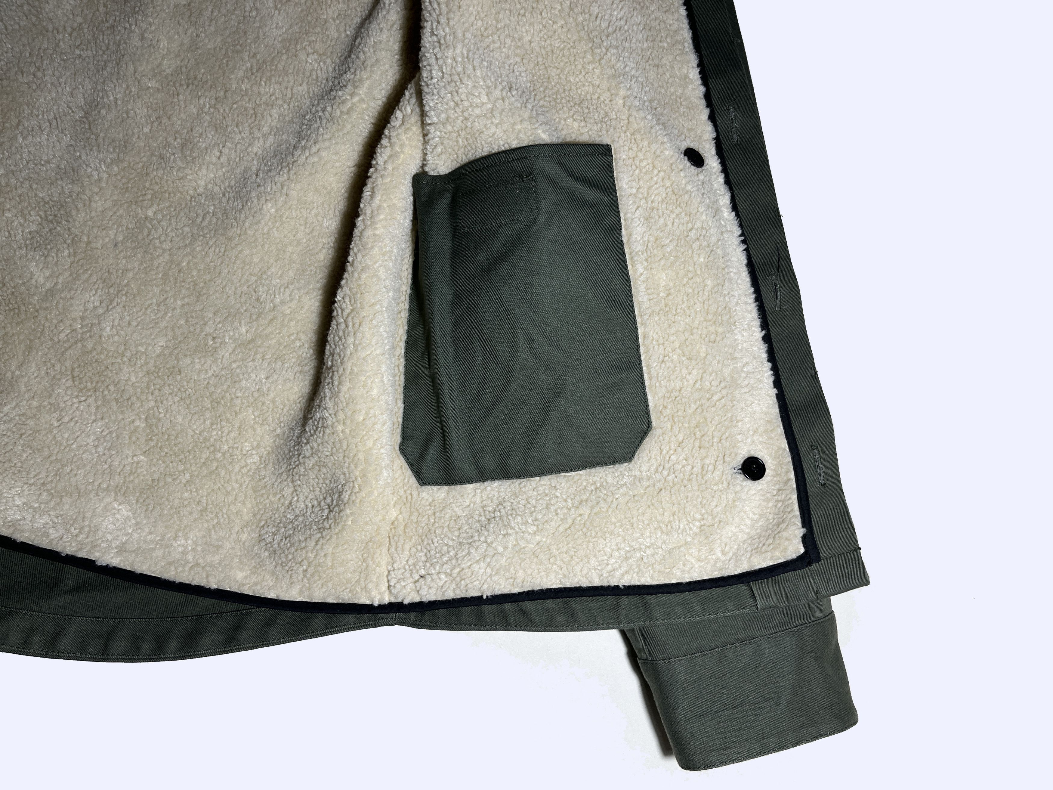 Zadig & Voltaire ZADIG VOLTAIRE Blake Army Sherpa Military Deck Jacket Size US S / EU 44-46 / 1 - 8 Thumbnail