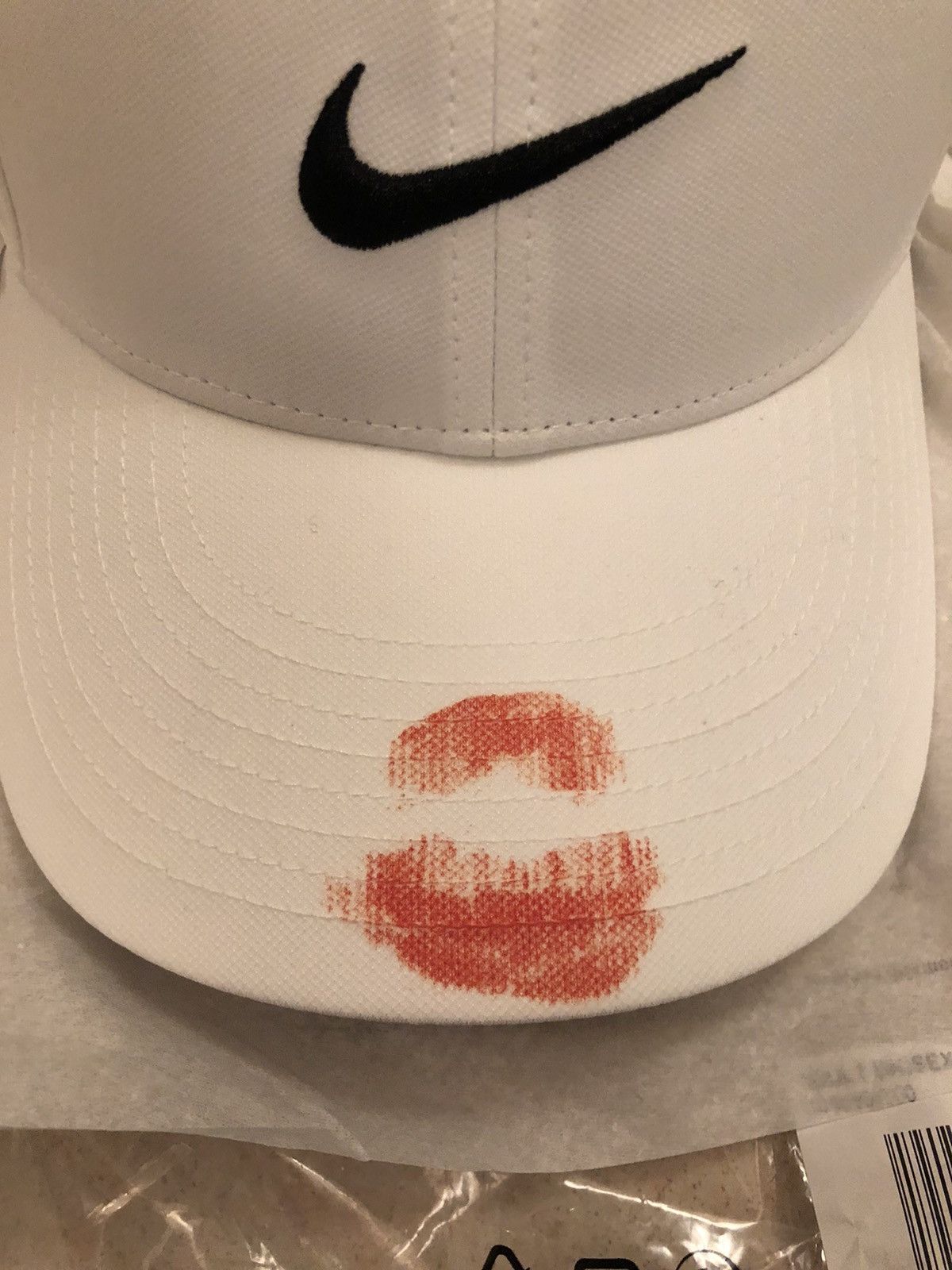 nike clb hat white