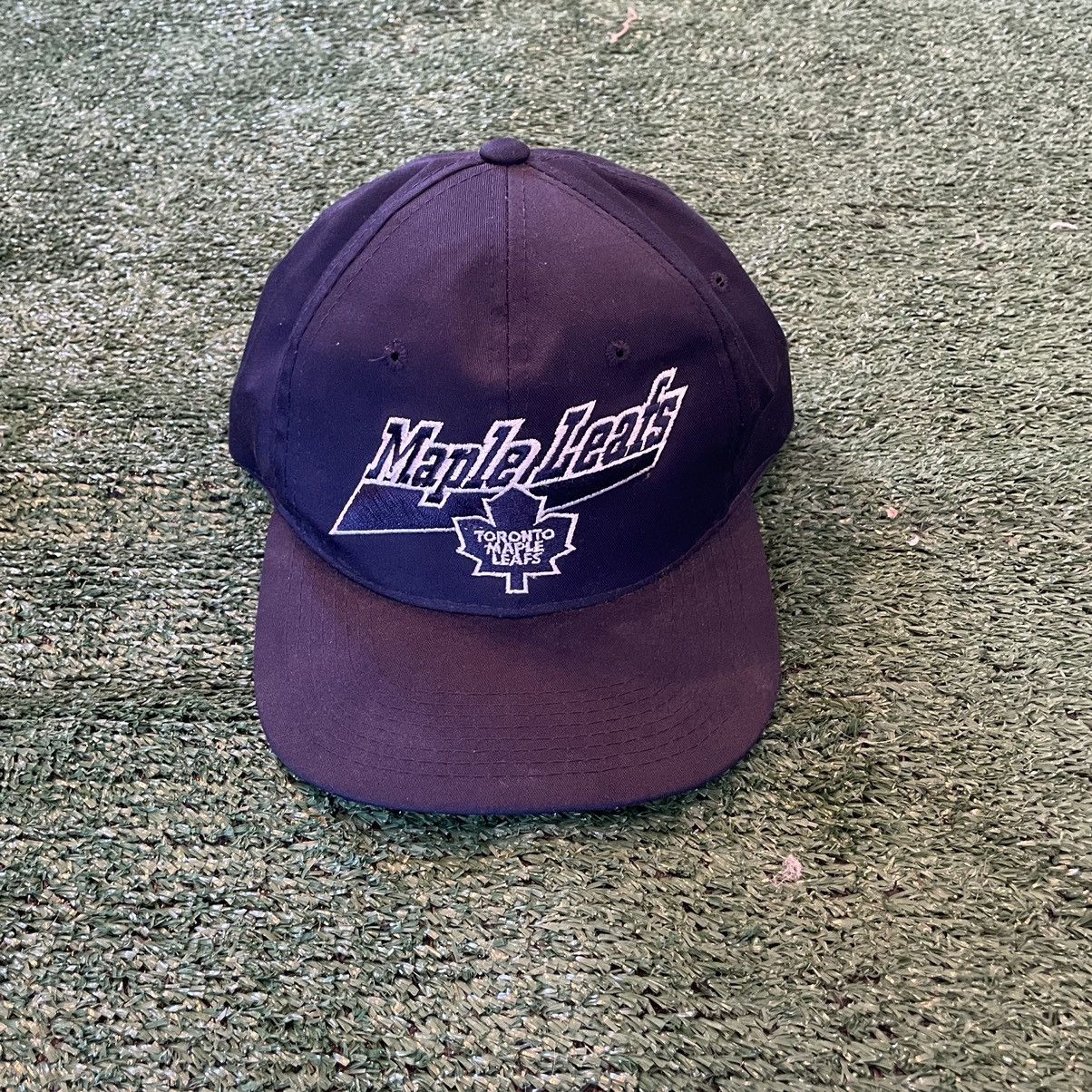 Vintage 1990s Toronto Maple Leafs Anco SnapBack Hat / One Size Fits hot All / Vintage Snapback / Vintage Toronto