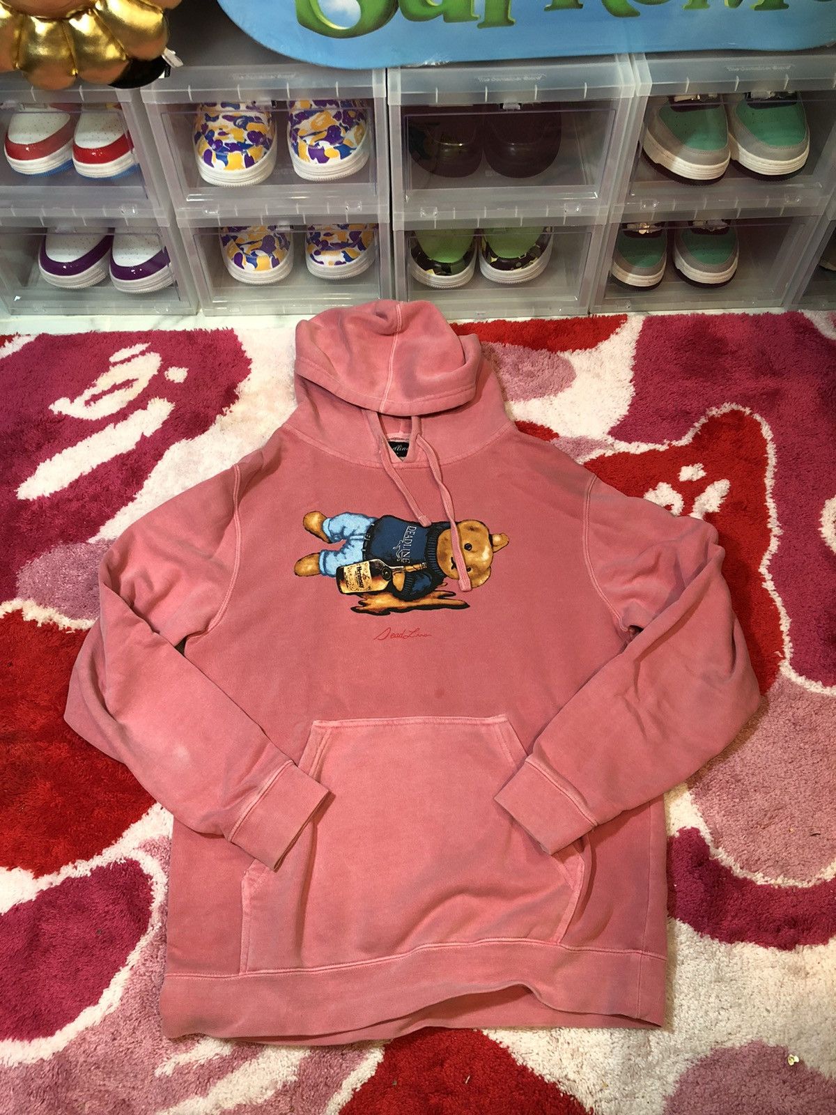 Deadline DEADLINE x KRISTINA ROSE Streetwear Hoodie Navy Size 