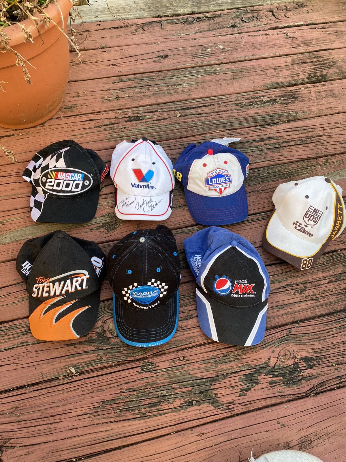 Hype LOT OF 7 NASCAR HATS | Grailed