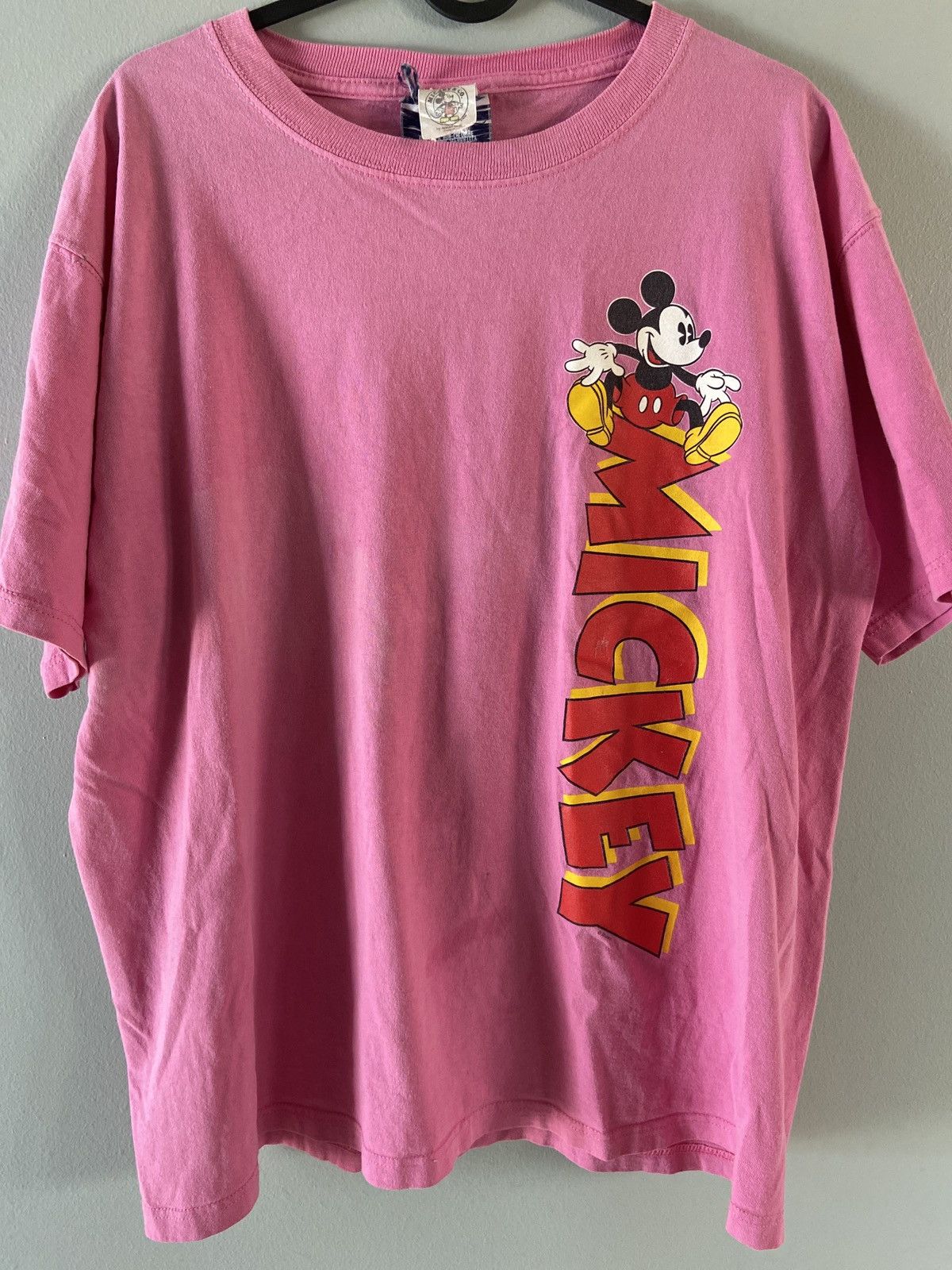 Mickey Mouse Vintage Pink Mickey Mouse Tee Size US M / EU 48-50 / 2 - 1 Preview