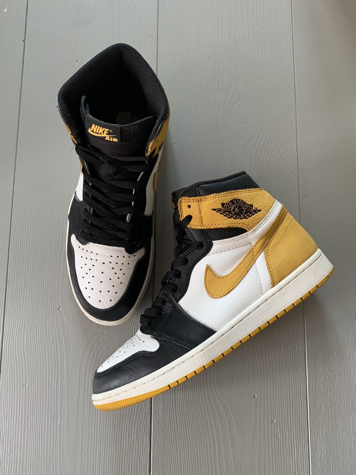 Air Jordan Retro High OG Yellow Ochre 2018