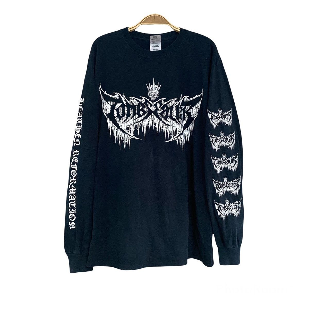 Band Tees Vintage TOMBSEALER Death Metal Shirt Heathen Reformation Size US M / EU 48-50 / 2 - 2 Thumbnail