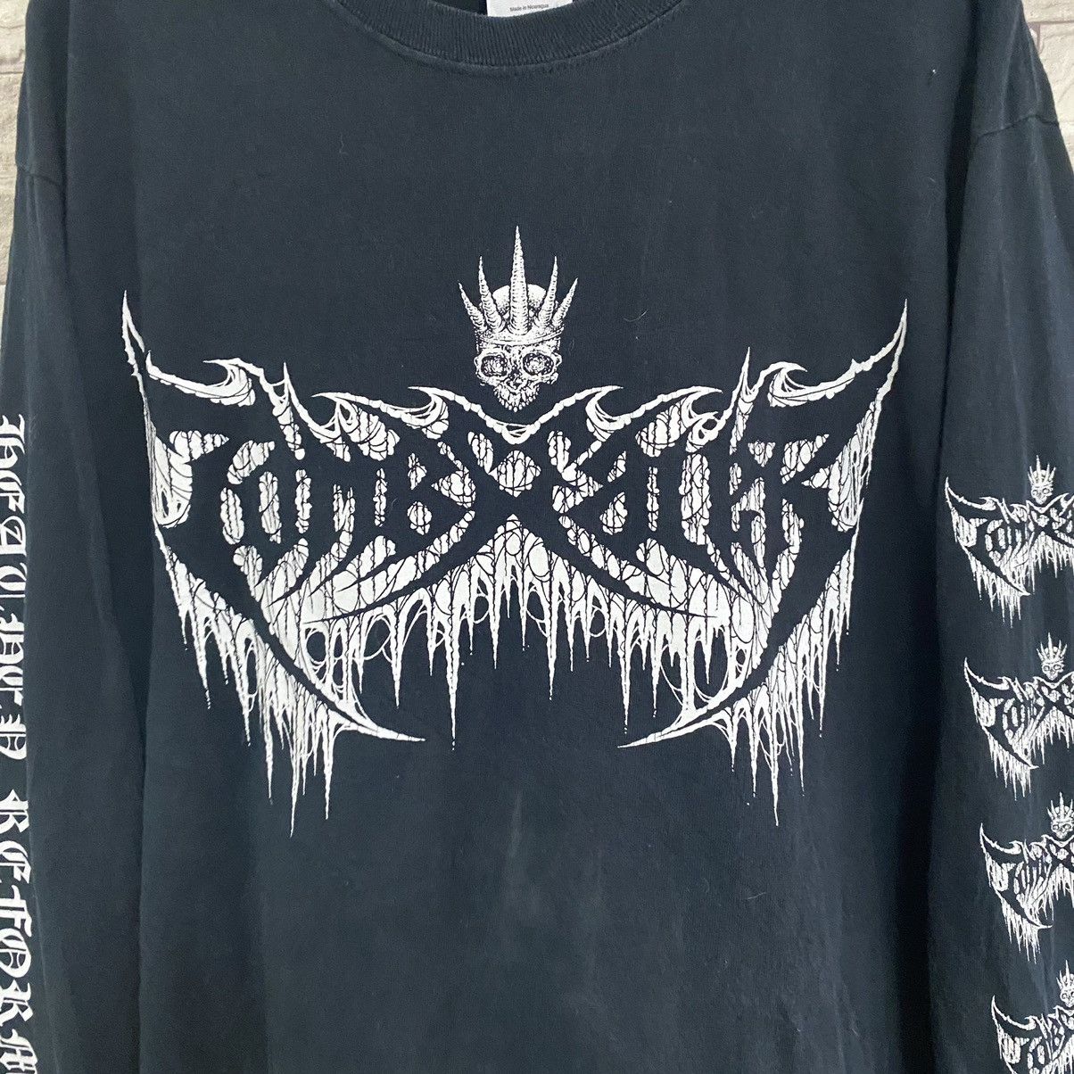 Band Tees Vintage TOMBSEALER Death Metal Shirt Heathen Reformation Size US M / EU 48-50 / 2 - 6 Thumbnail
