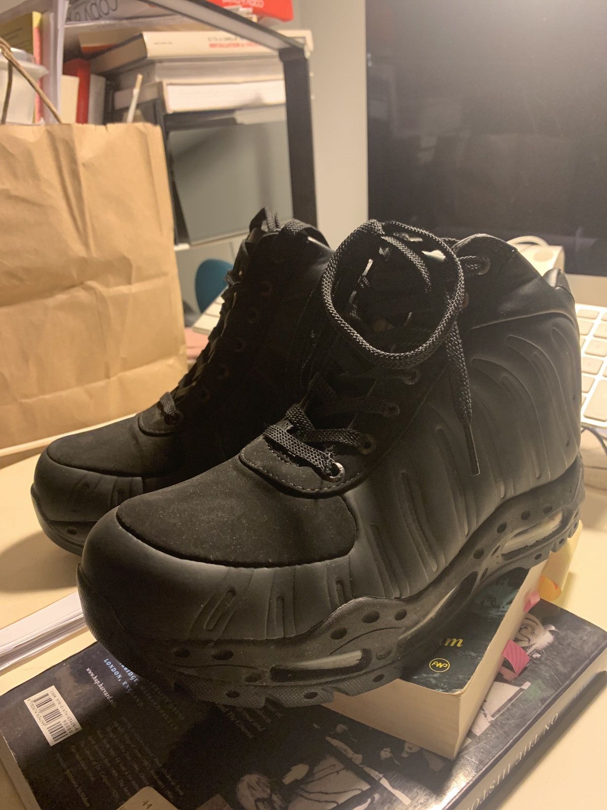 Nike foamdome boots shop black