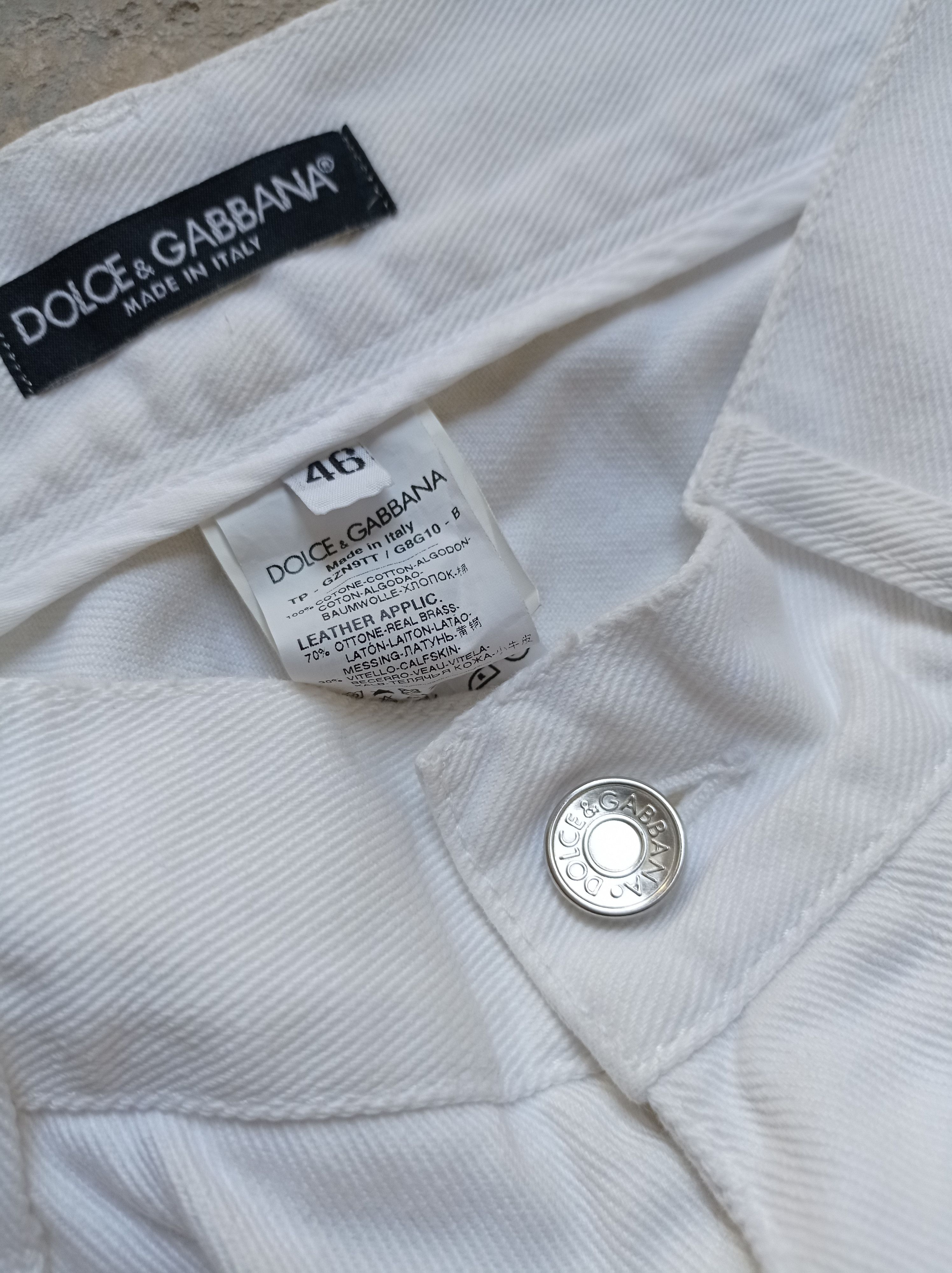 Dolce & Gabbana Dolce & Gabbana Distressed Biker Denim Pants Size US 32 / EU 48 - 6 Thumbnail