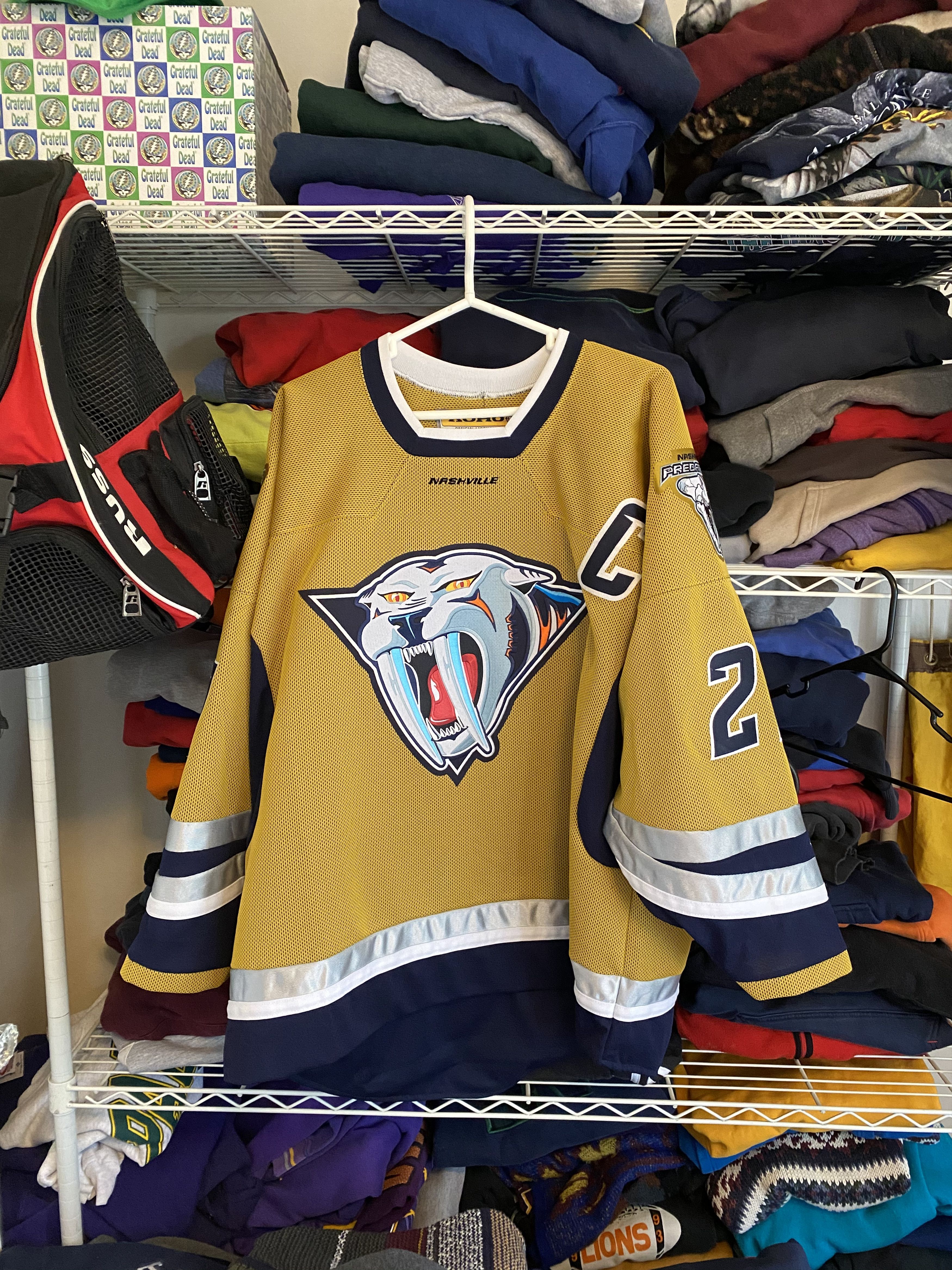 Vintage Vintage Nashville Predators Hockey Jersey | Grailed