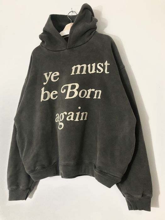 CPFM Ye Must Be Born Again Hoodie Core Coal S - Sweats & hoodies