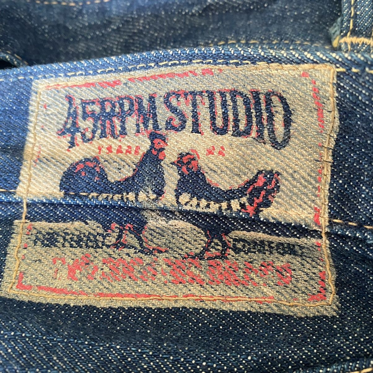 45rpm Japanese Brand 45rpm Denim Jeans Size US 30 / EU 46 - 12 Thumbnail