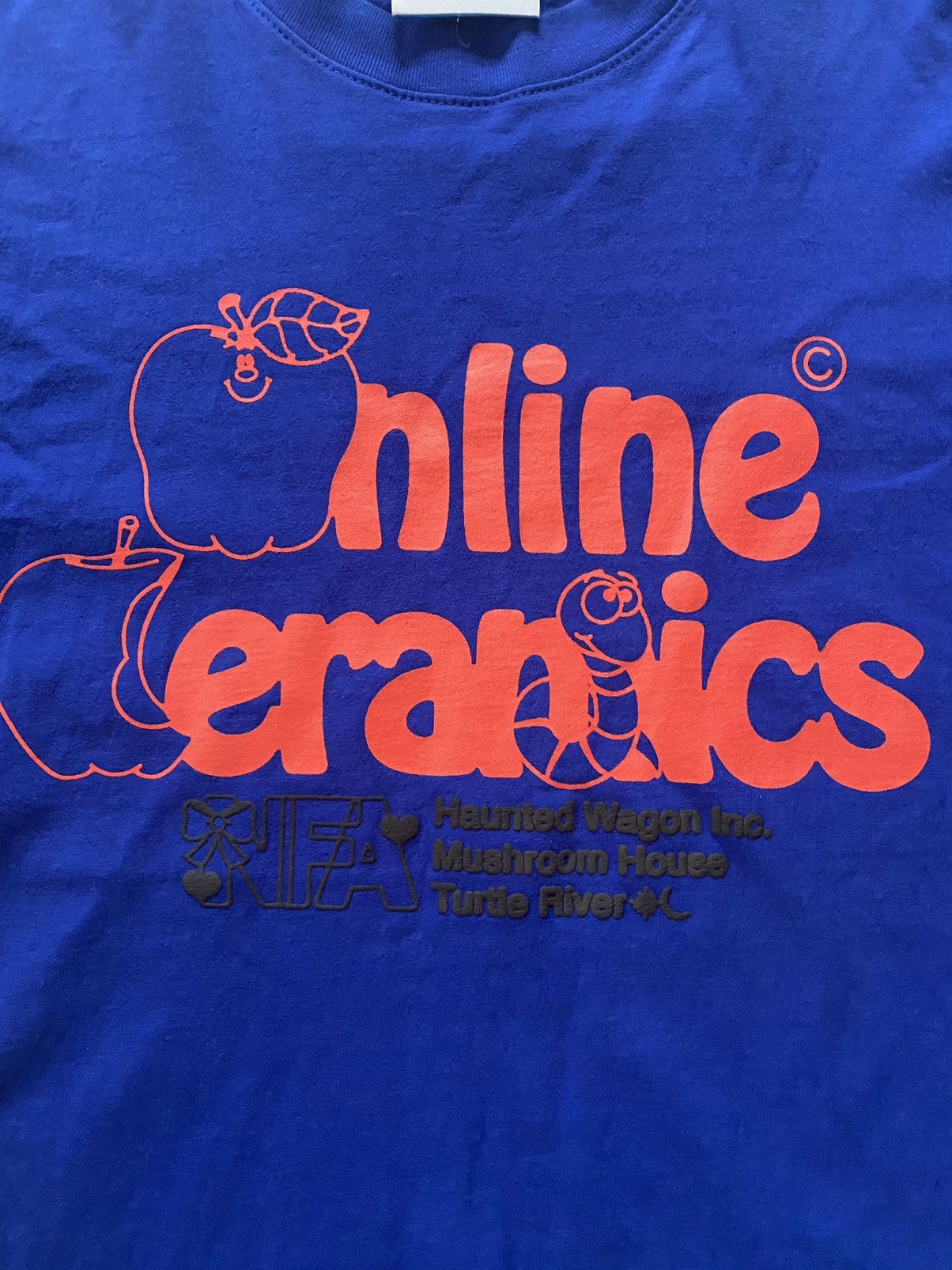 Online Ceramics Online Ceramics Apple Logo T Shirt Size US M / EU 48-50 / 2 - 2 Thumbnail