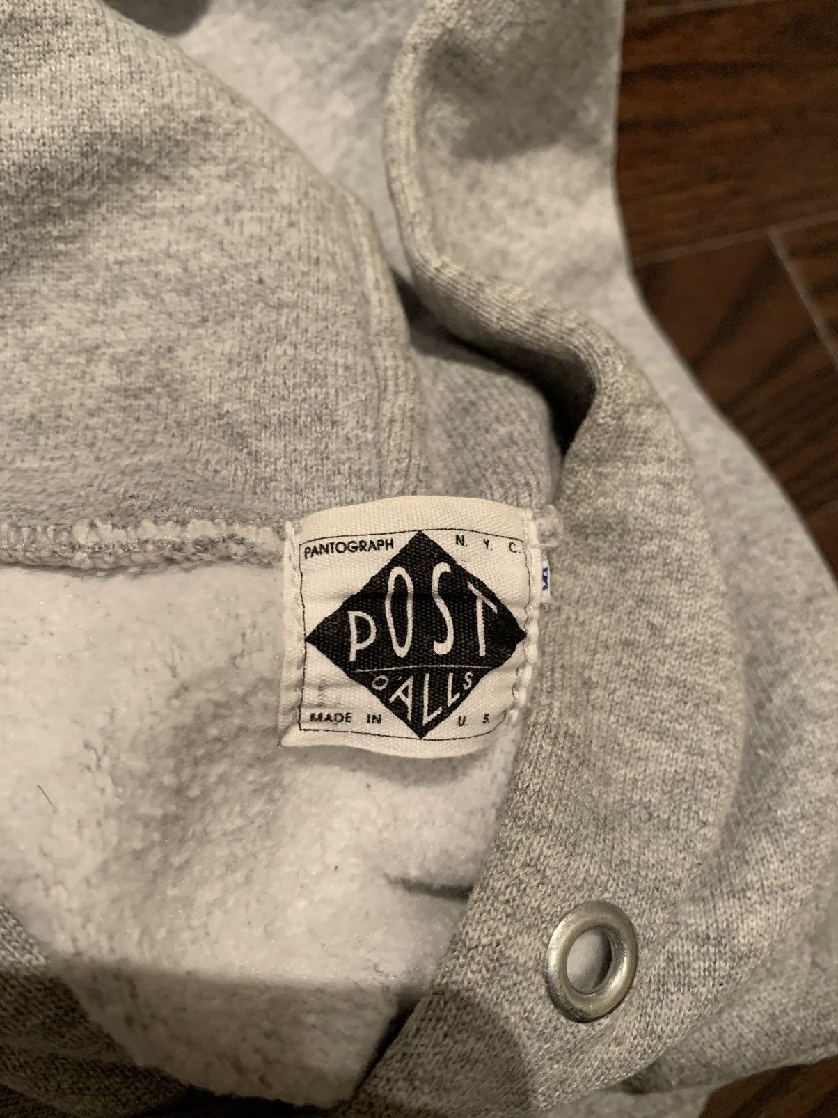 Post Overalls Grey Hoodie Size US L / EU 52-54 / 3 - 8 Thumbnail