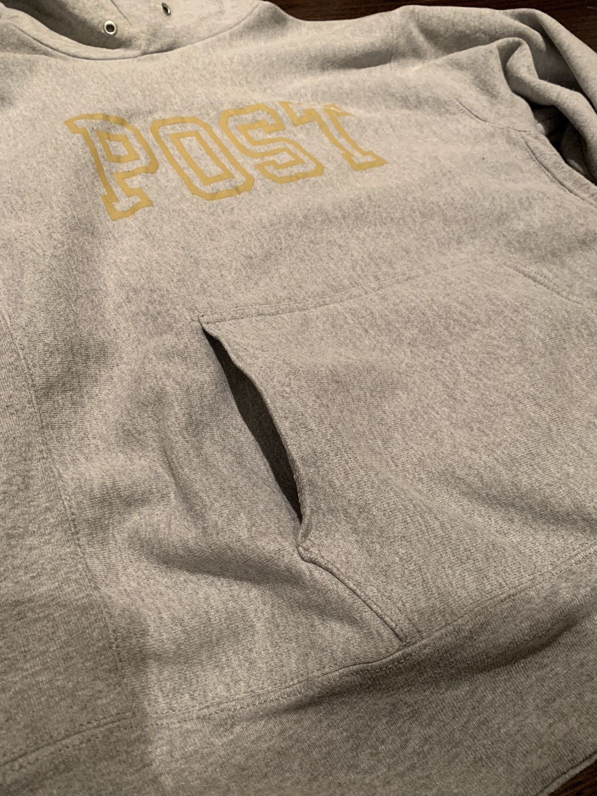 Post Overalls Grey Hoodie Size US L / EU 52-54 / 3 - 2 Thumbnail