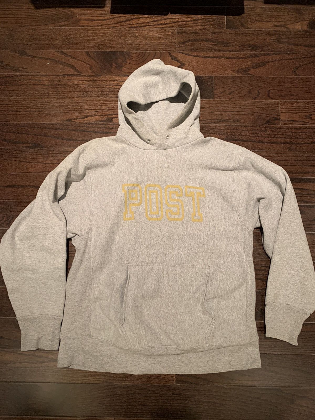 Post Overalls Grey Hoodie Size US L / EU 52-54 / 3 - 1 Thumbnail