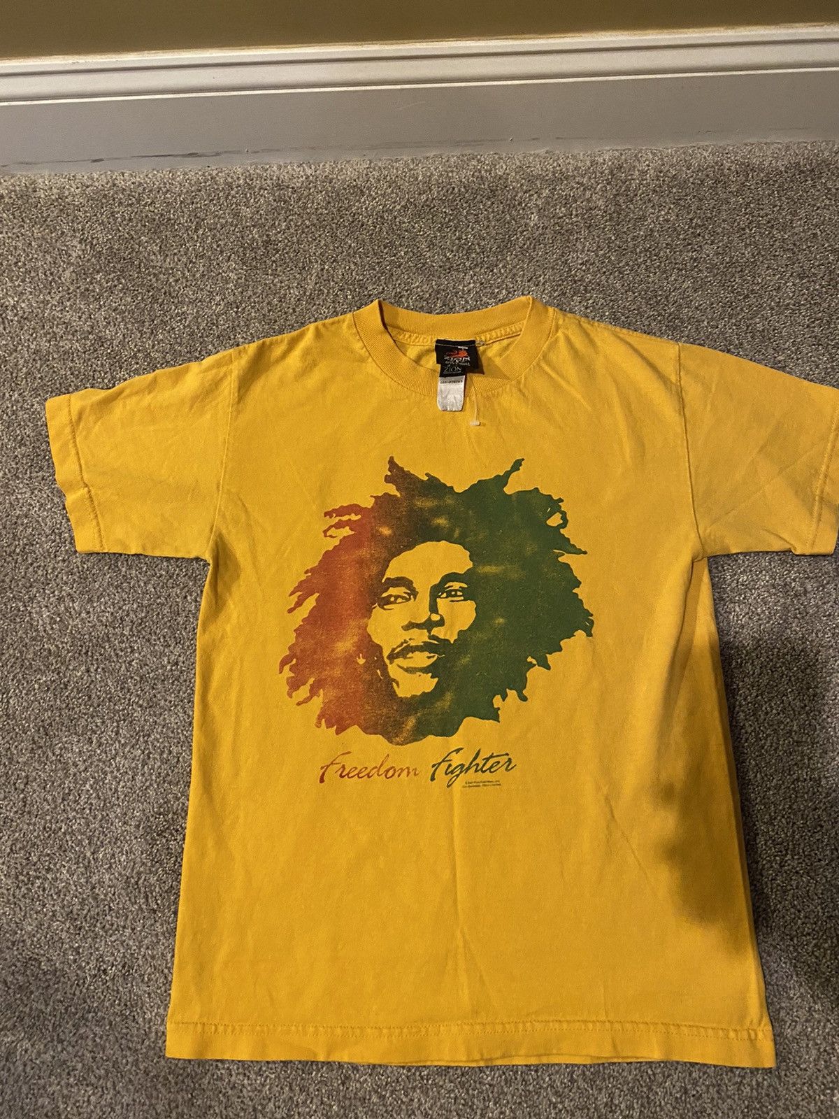 Zion Rootswear Vintage Bob Marley Freedom Fighter Tshirt | Grailed