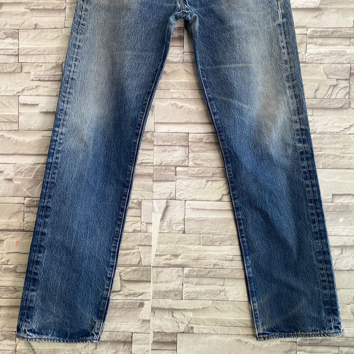 Levi's Levis 501 Distressed Jeans Stonewash Size US 32 / EU 48 - 6 Thumbnail
