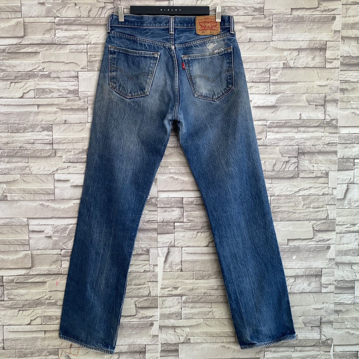 Levi's Levis 501 Distressed Jeans Stonewash Size US 32 / EU 48 - 11 Thumbnail
