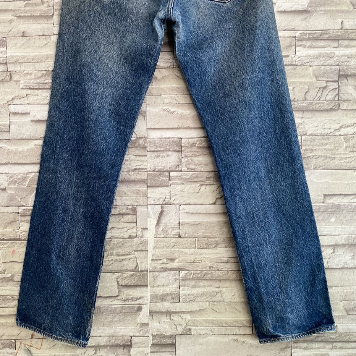 Levi's Levis 501 Distressed Jeans Stonewash Size US 32 / EU 48 - 13 Thumbnail