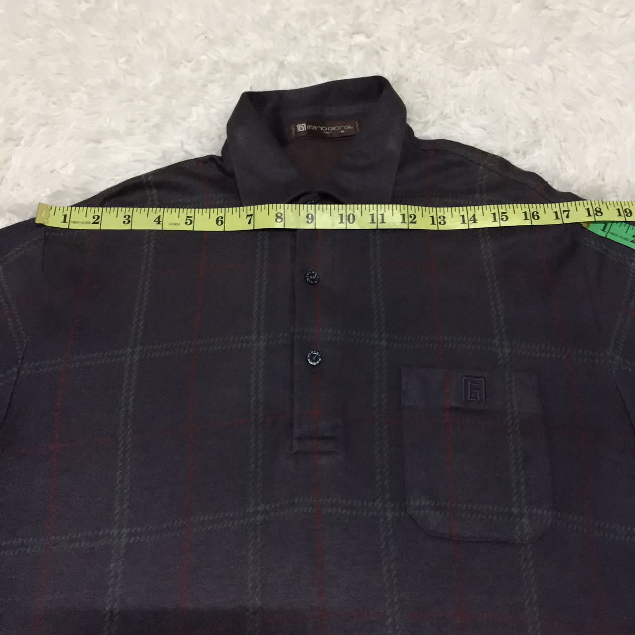 MR & MRS ITALY Mario Giorgi Collar Shirt Long Sleeve Made in Japan Size US M / EU 48-50 / 2 - 6 Thumbnail
