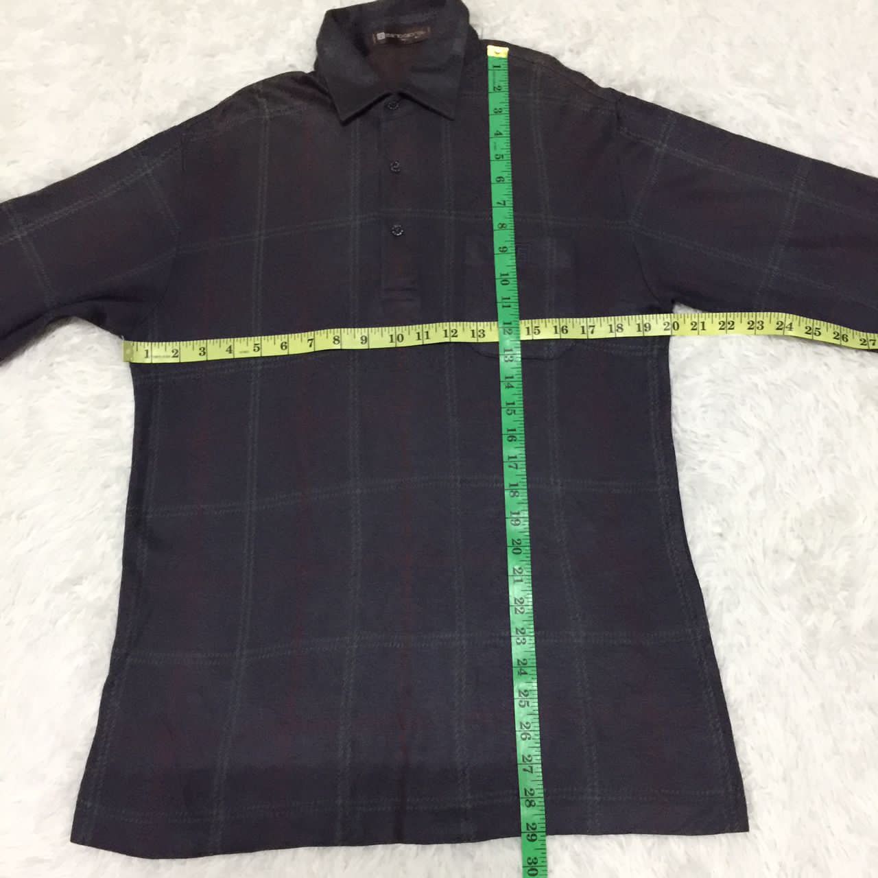 MR & MRS ITALY Mario Giorgi Collar Shirt Long Sleeve Made in Japan Size US M / EU 48-50 / 2 - 5 Thumbnail