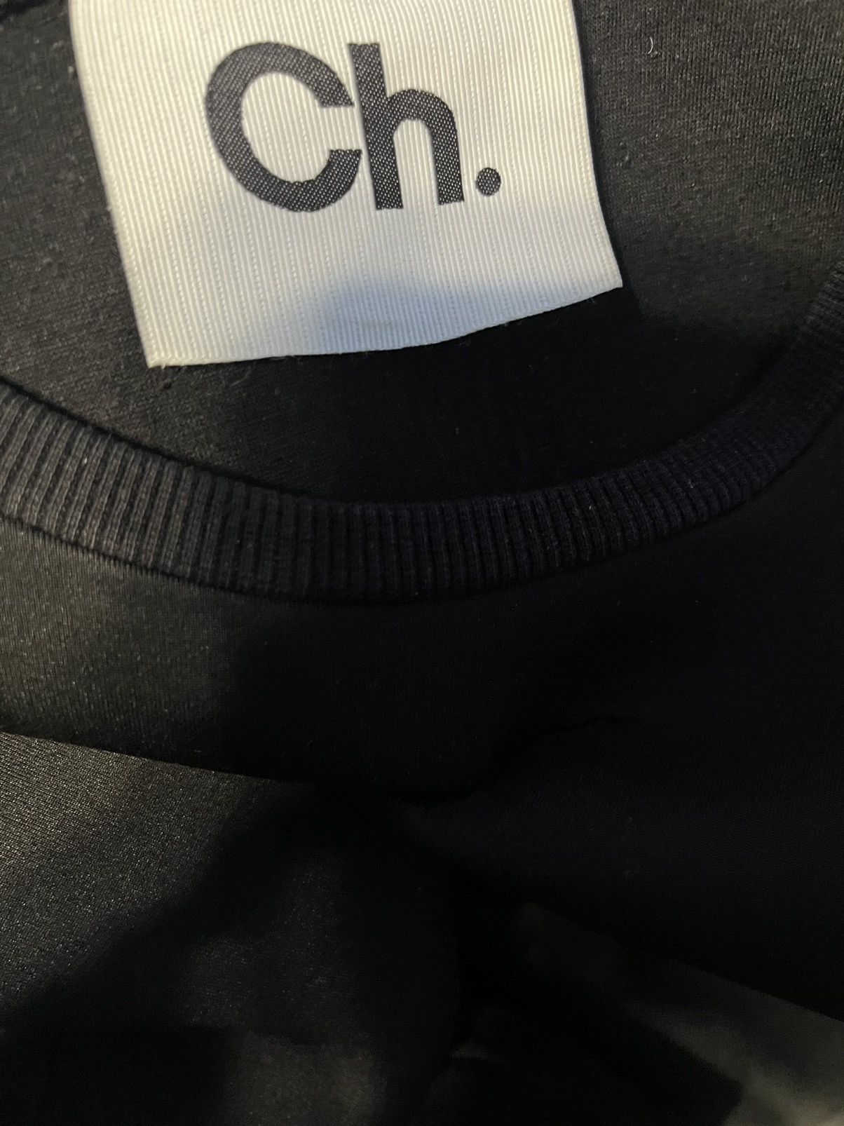 Chapter Chapter Black Neoprene Sweatshirt Size US L / EU 52-54 / 3 - 3 Thumbnail