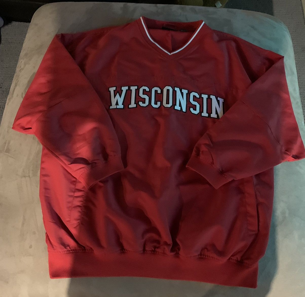 Vintage Vintage Wisconsin Badgers Windbreaker Size US XL / EU 56 / 4 - 1 Thumbnail