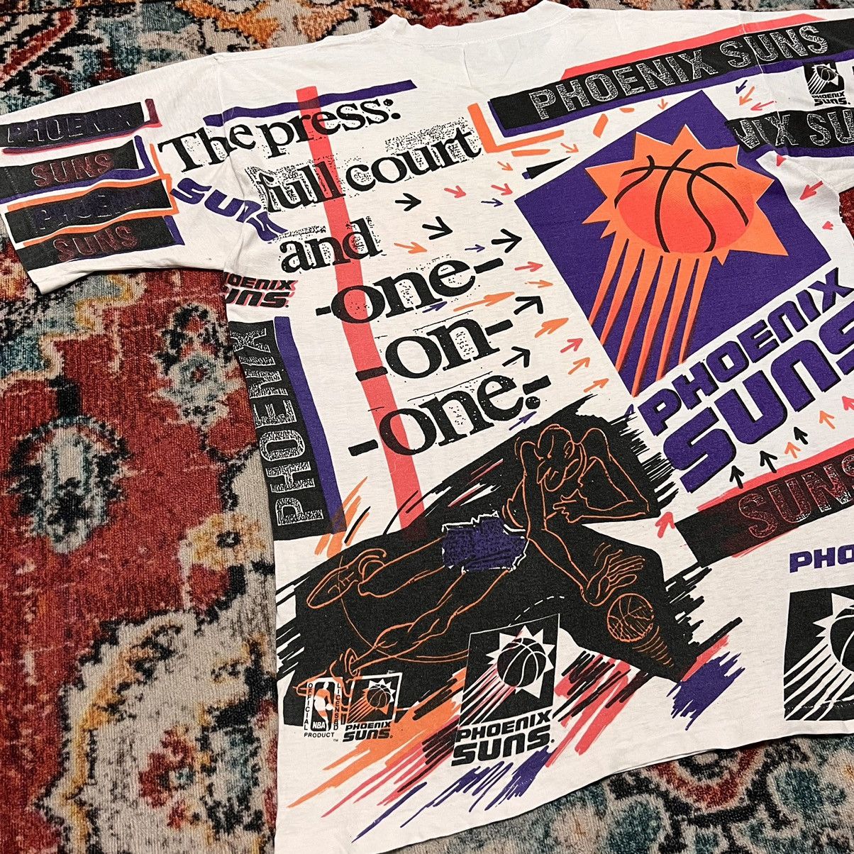 NBA Vintage Magic Johnson Ts Phoenix Suns All Over Print Size US XL / EU 56 / 4 - 6 Thumbnail