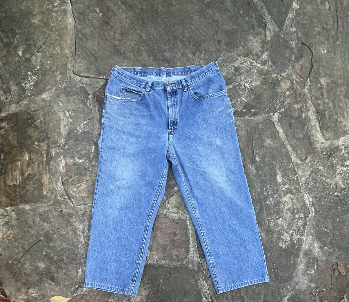 Vintage Vintage medium wash lee denim | Grailed