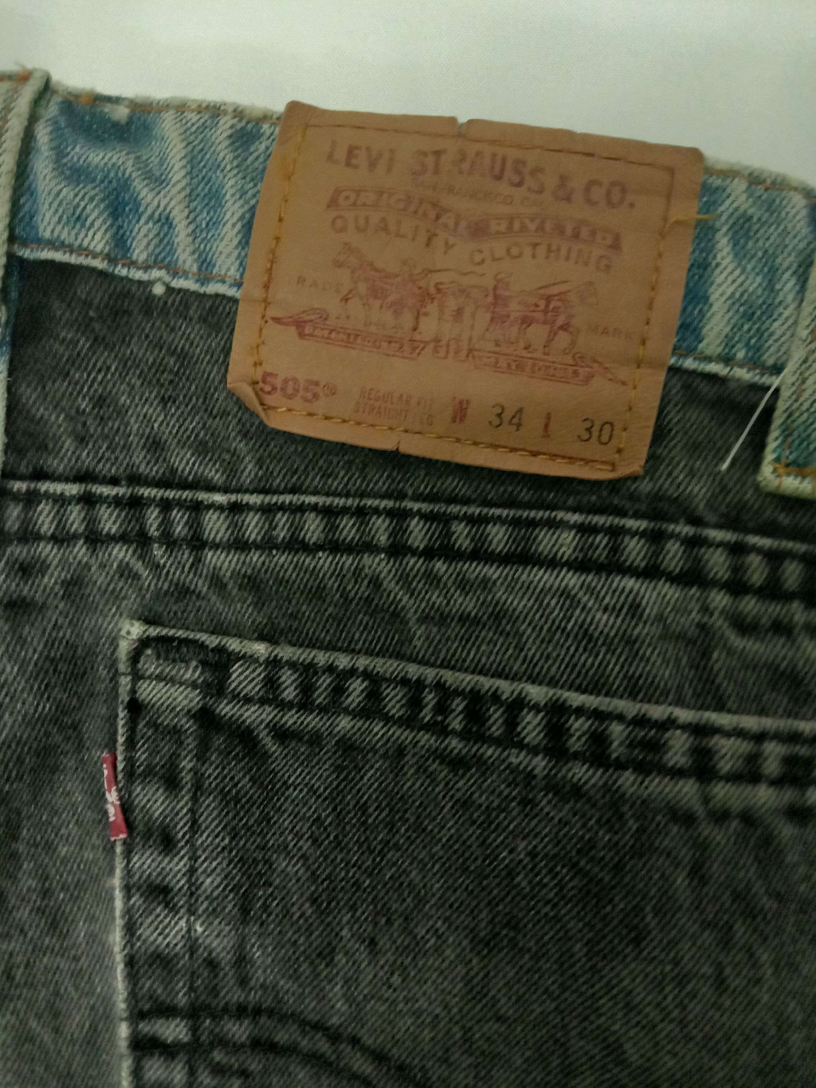 Levi's RARE VINTAGE LEVI'S 505 JEANS Size US 34 / EU 50 - 3 Thumbnail