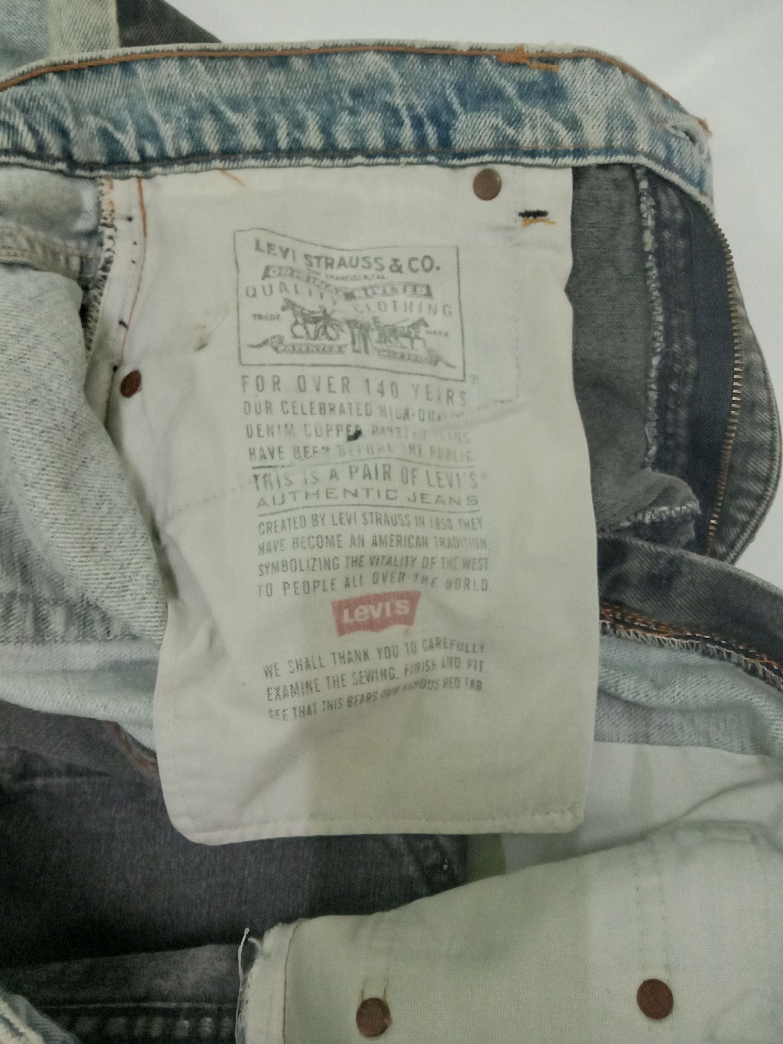 Levi's RARE VINTAGE LEVI'S 505 JEANS Size US 34 / EU 50 - 4 Thumbnail