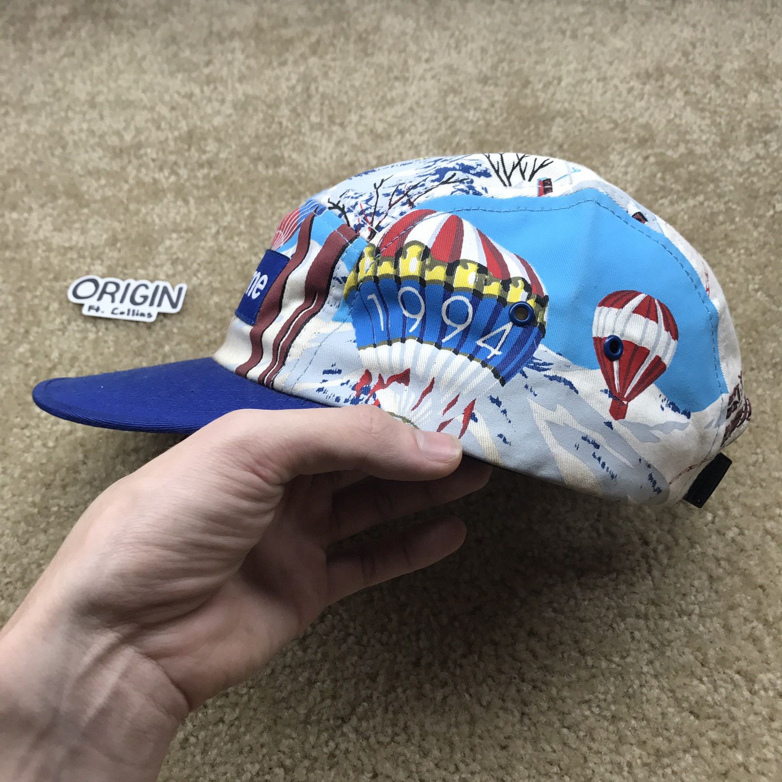 Air Balloon Supreme Balloon Lodge Camp Cap Supreme 08 Aw Balloon