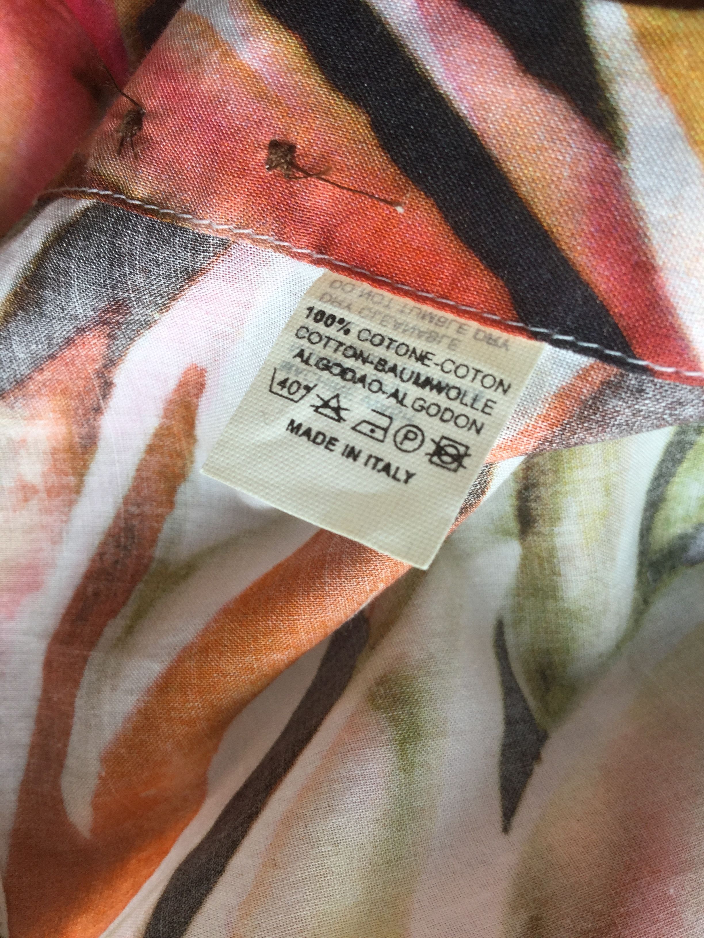 Etro NWOT Boho chic flower shirt.Like Versace or Balenciaga Size US S / EU 44-46 / 1 - 4 Thumbnail