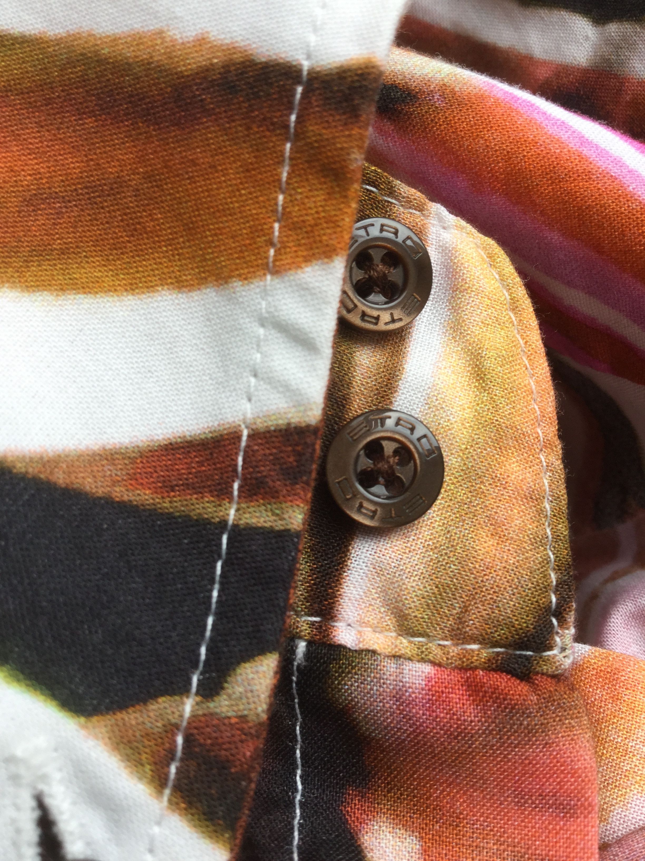 Etro NWOT Boho chic flower shirt.Like Versace or Balenciaga Size US S / EU 44-46 / 1 - 5 Thumbnail