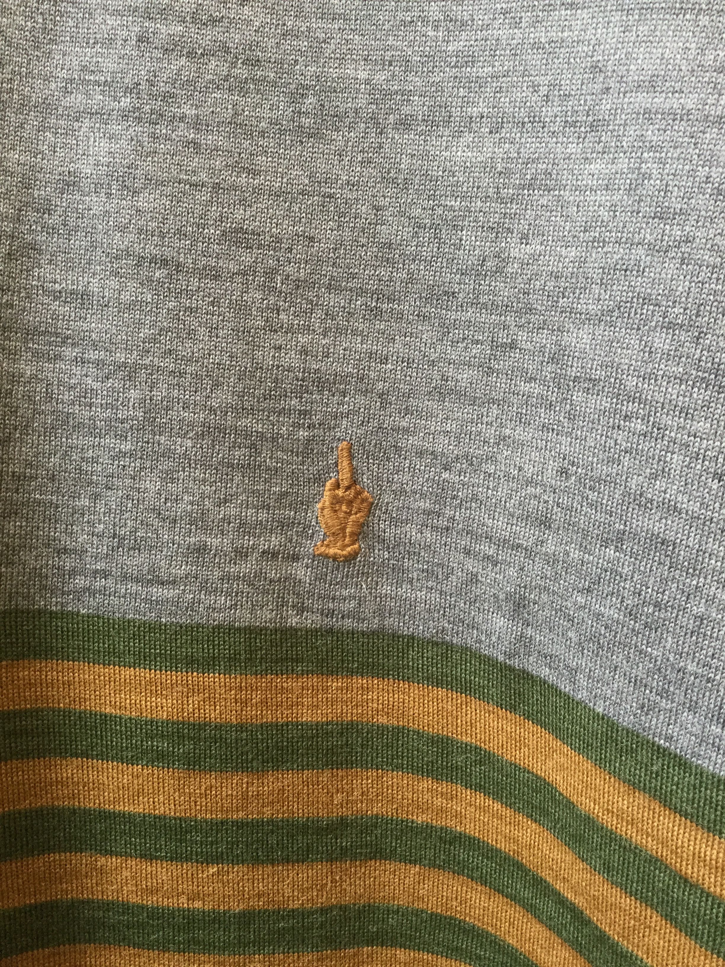 Undercover Fuck K4907 striped sweater Size US M / EU 48-50 / 2 - 3 Thumbnail