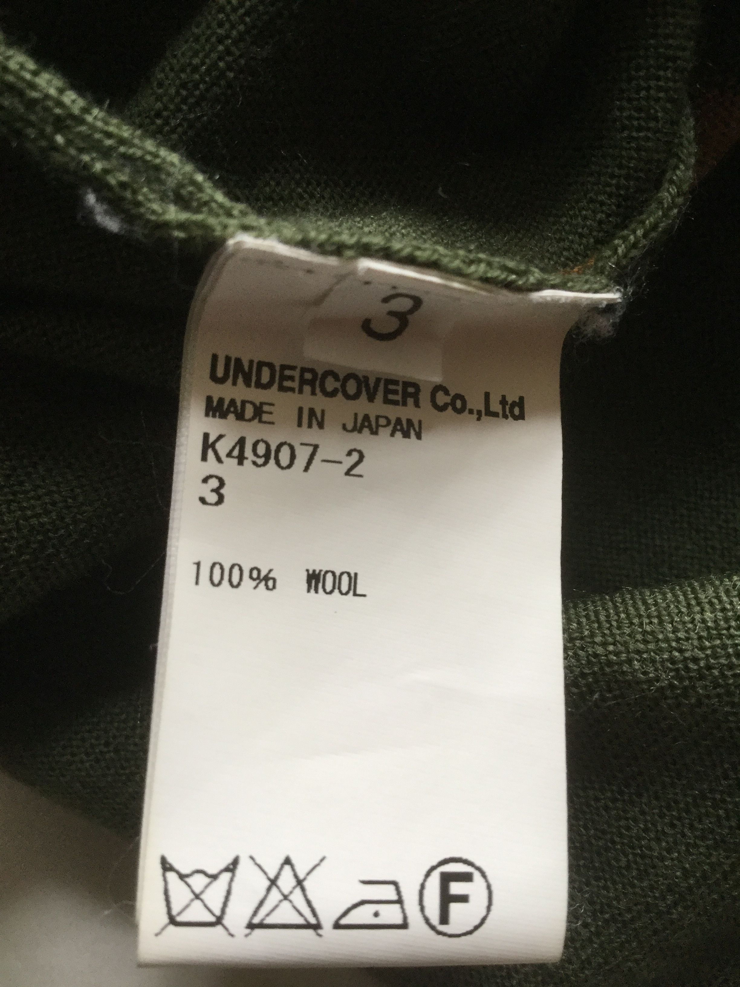 Undercover Fuck K4907 striped sweater Size US M / EU 48-50 / 2 - 5 Thumbnail
