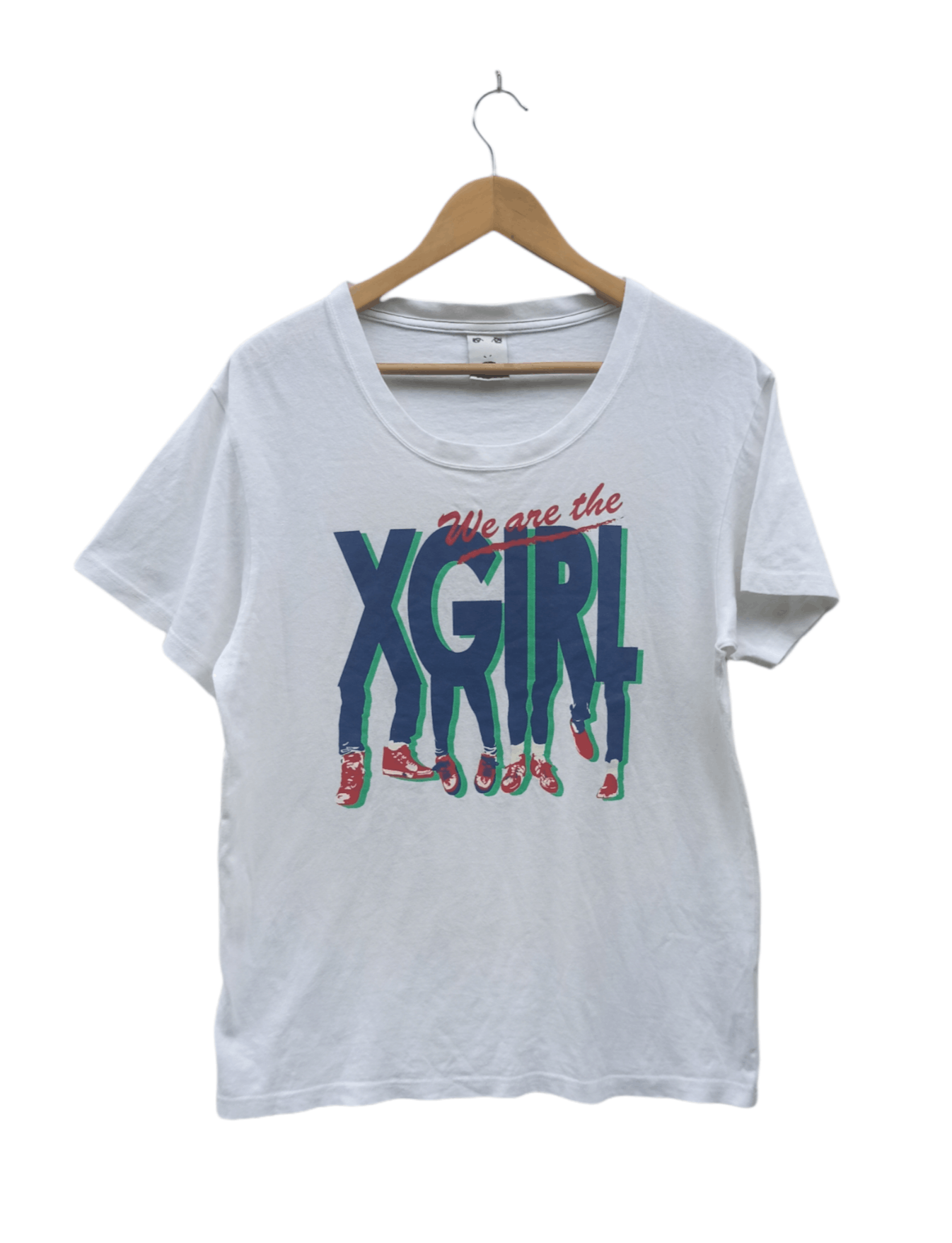 Japanese Brand We Are The X Girl T- Shirt Size US S / EU 44-46 / 1 - 1 Thumbnail