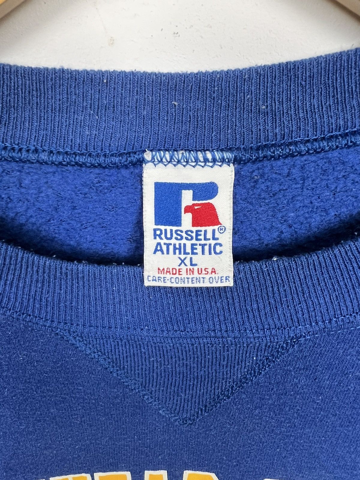 NCAA × Vintage Vintage university sweatshirt crewneck by Russel athletic Size US XL / EU 56 / 4 - 3 Thumbnail