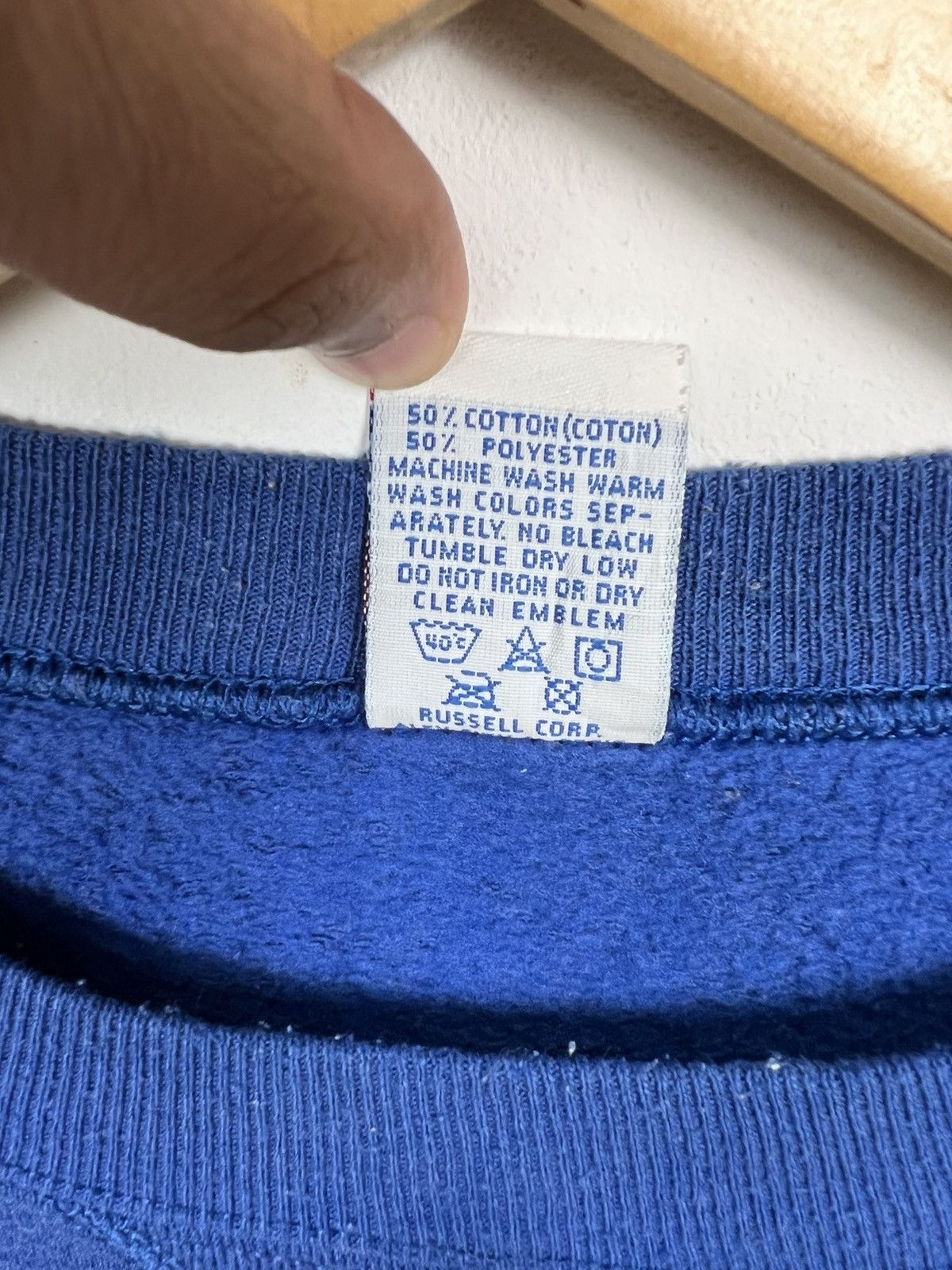 NCAA × Vintage Vintage university sweatshirt crewneck by Russel athletic Size US XL / EU 56 / 4 - 6 Thumbnail
