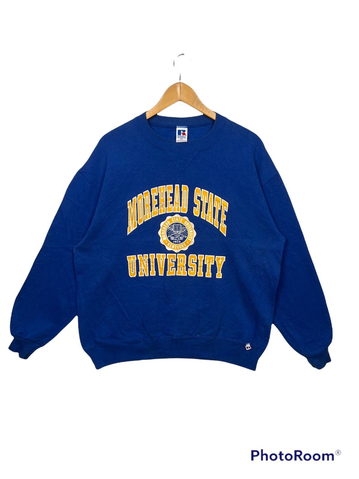 NCAA × Vintage Vintage university sweatshirt crewneck by Russel athletic Size US XL / EU 56 / 4 - 1 Thumbnail