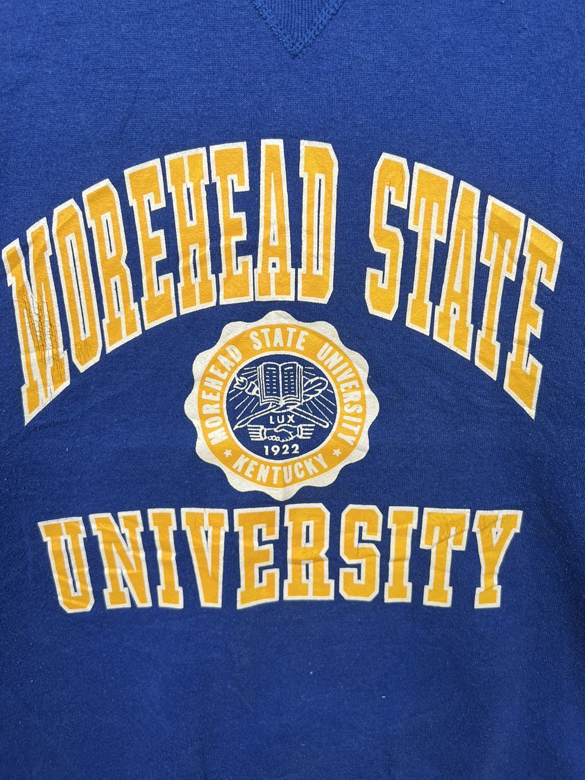 NCAA × Vintage Vintage university sweatshirt crewneck by Russel athletic Size US XL / EU 56 / 4 - 4 Thumbnail