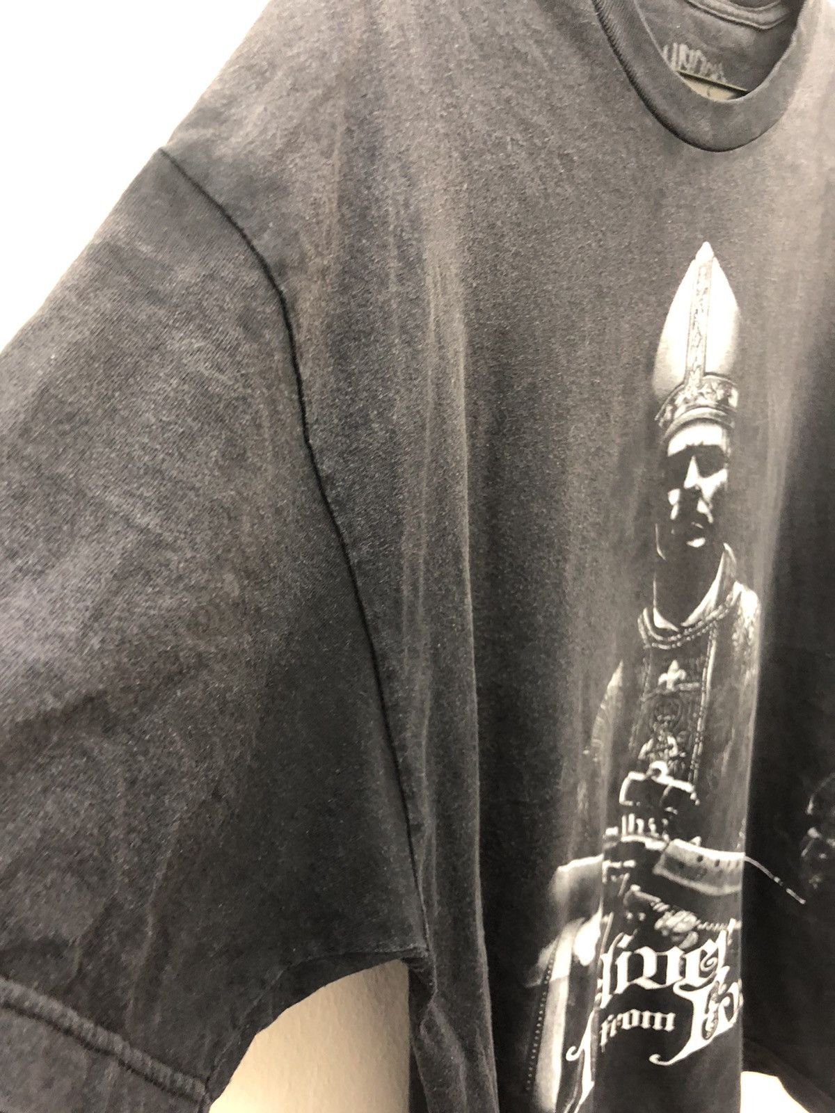 Punk and Yo Vintage faded MAFIOSO Clothing tees -Deliver us from Evil Size US XL / EU 56 / 4 - 6 Thumbnail